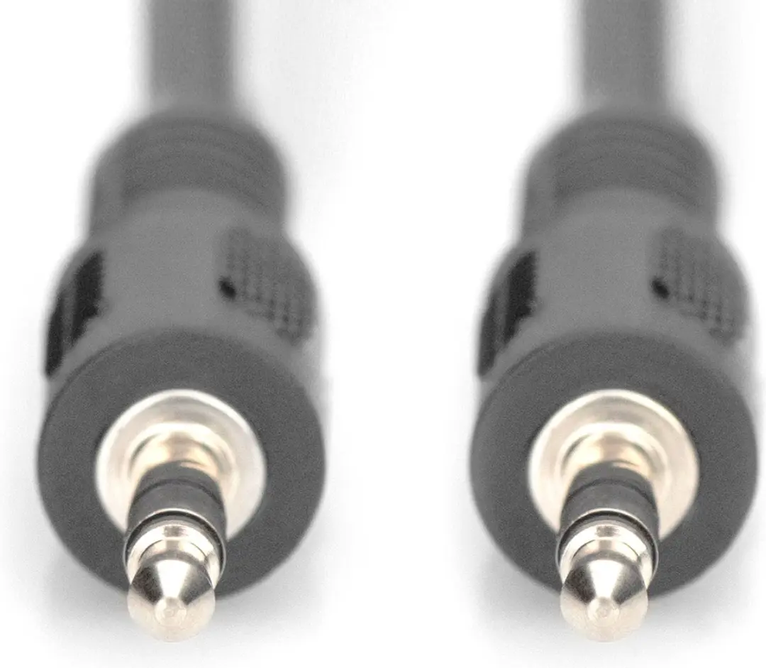 Digitus AK-510100-015-S Jackplug Kabel 1,5m - Zwart