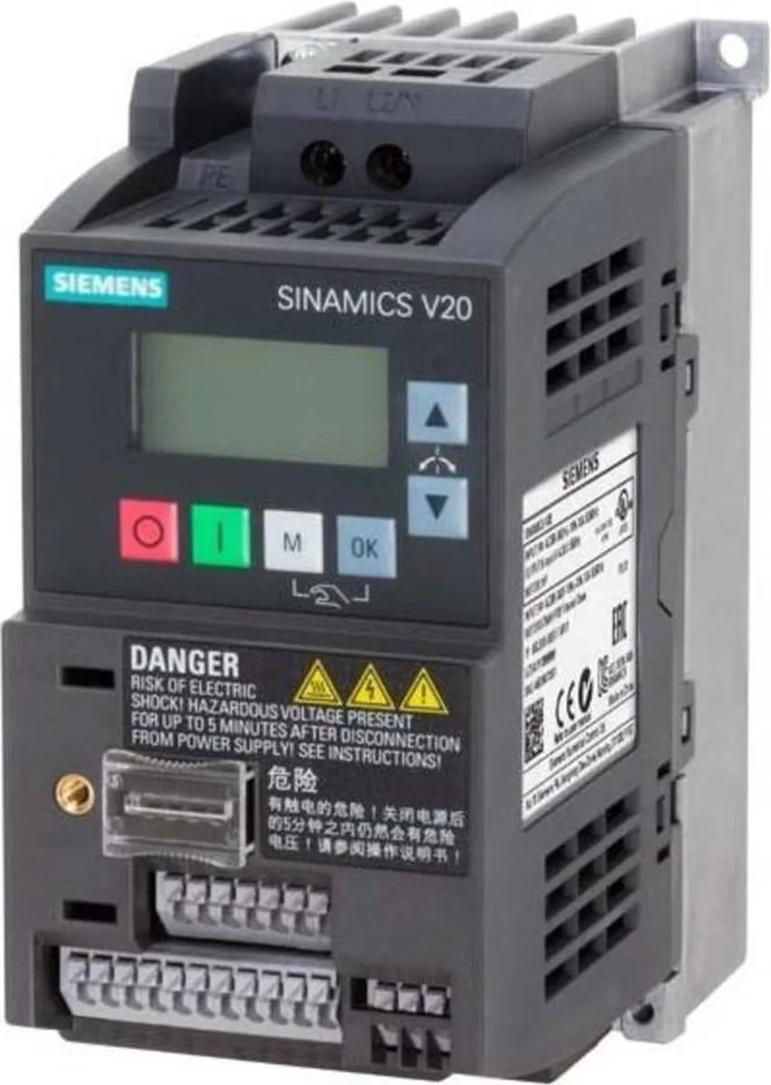 Siemens Basis Converter 6SL3210-5BB17-5UV1 0.75kW