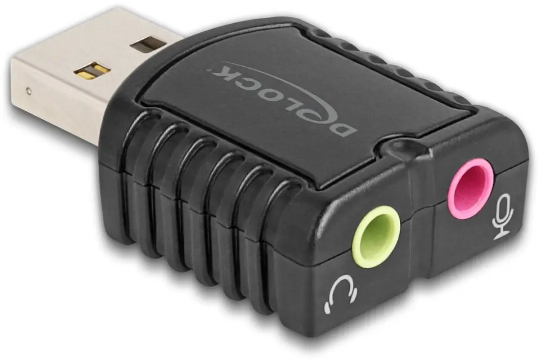 Delock 65964 Externe USB Geluidskaart