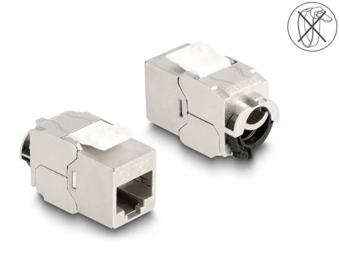 Delock Keystone Module RJ45 LSA Cat.6A STP