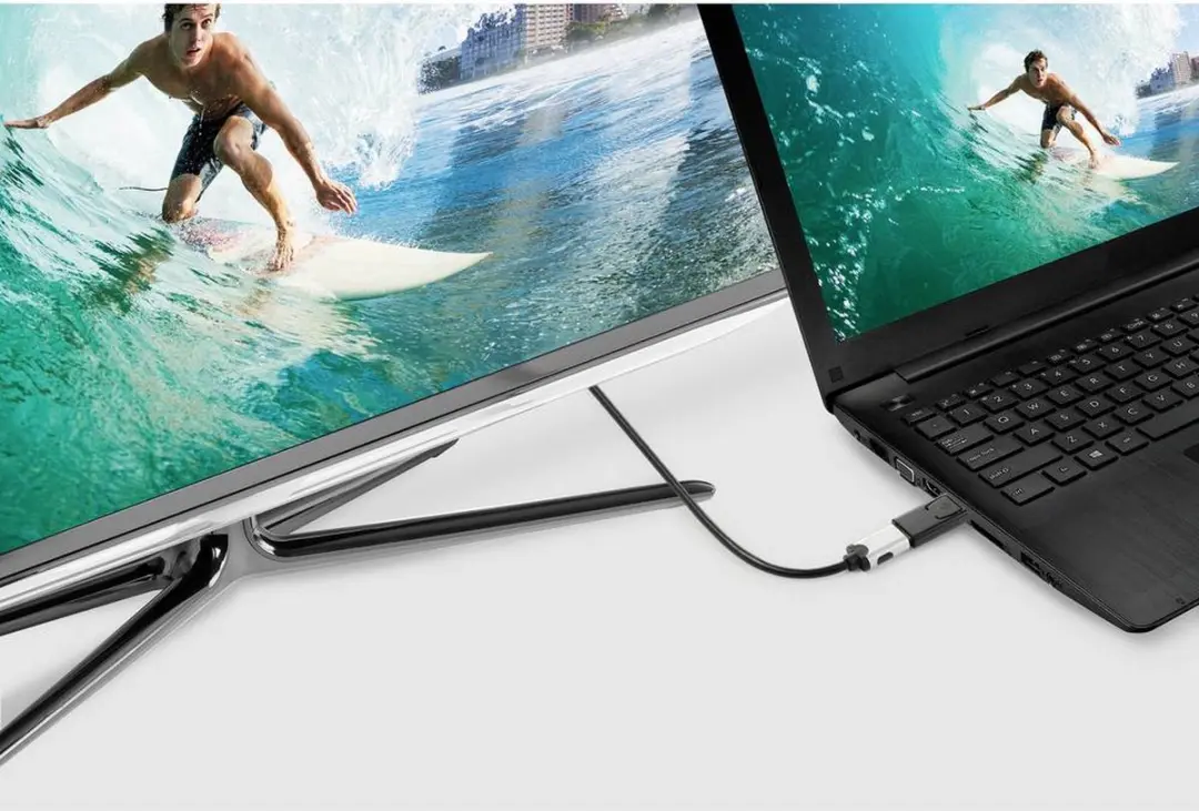 Renkforce RF-5506962 DisplayPort HDMI-adapter - Zwart