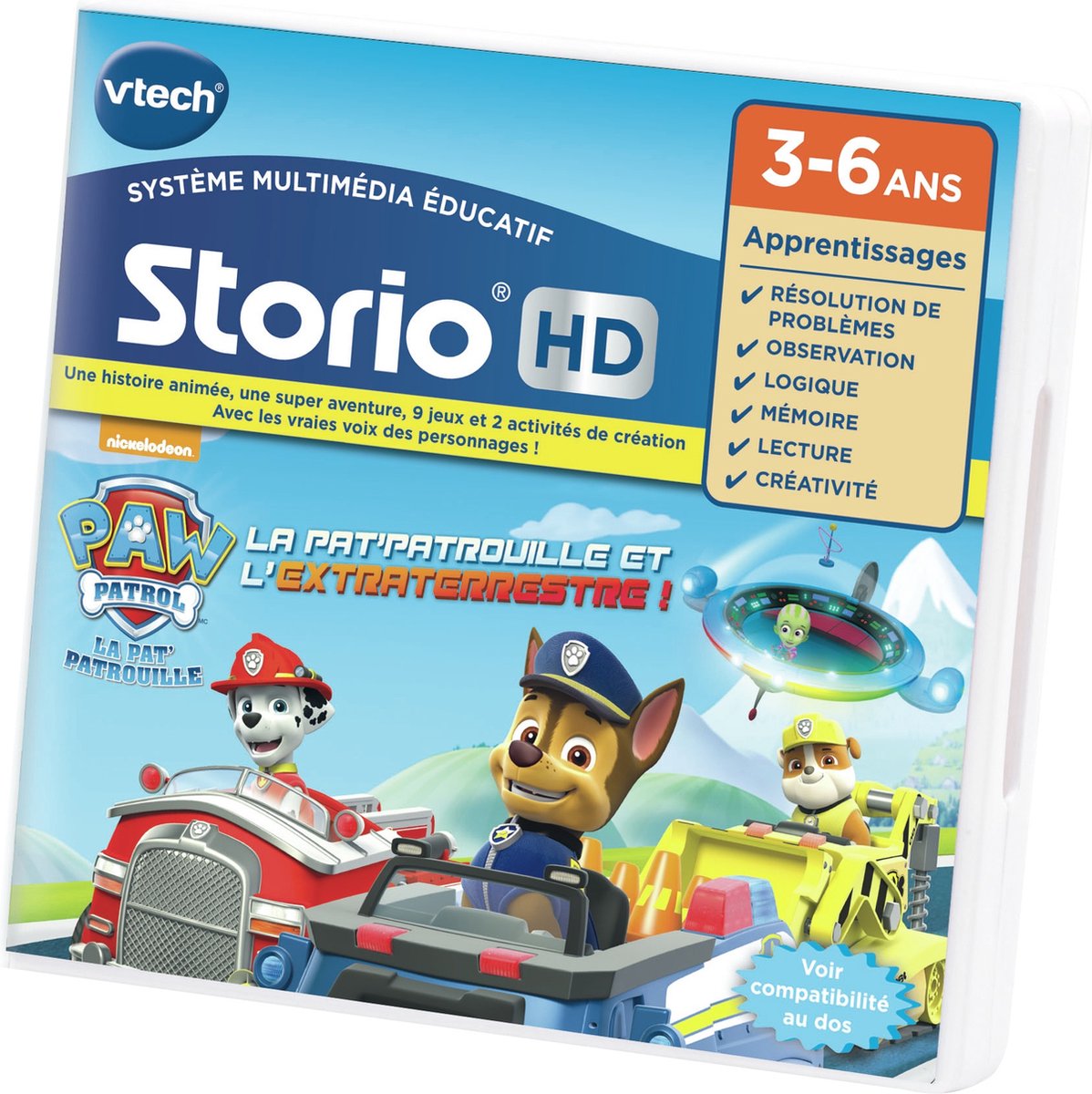 Vtech Storio Game: Paw Patrol - De Pups Redden Een Ruimteschip (fr)