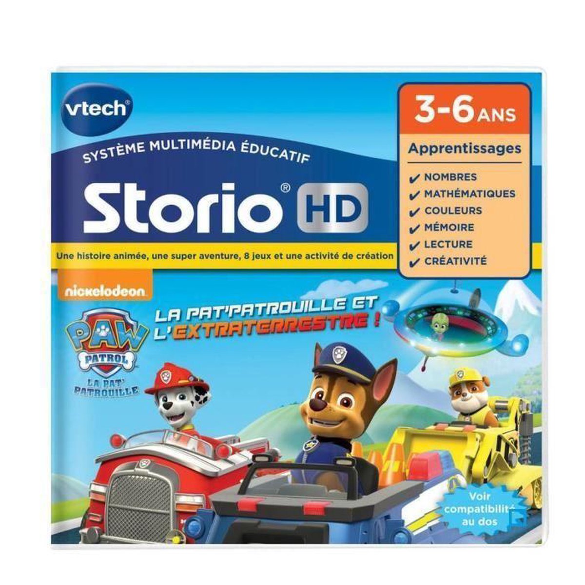 Vtech Storio Game: Paw Patrol - De Pups Redden Een Ruimteschip (fr)