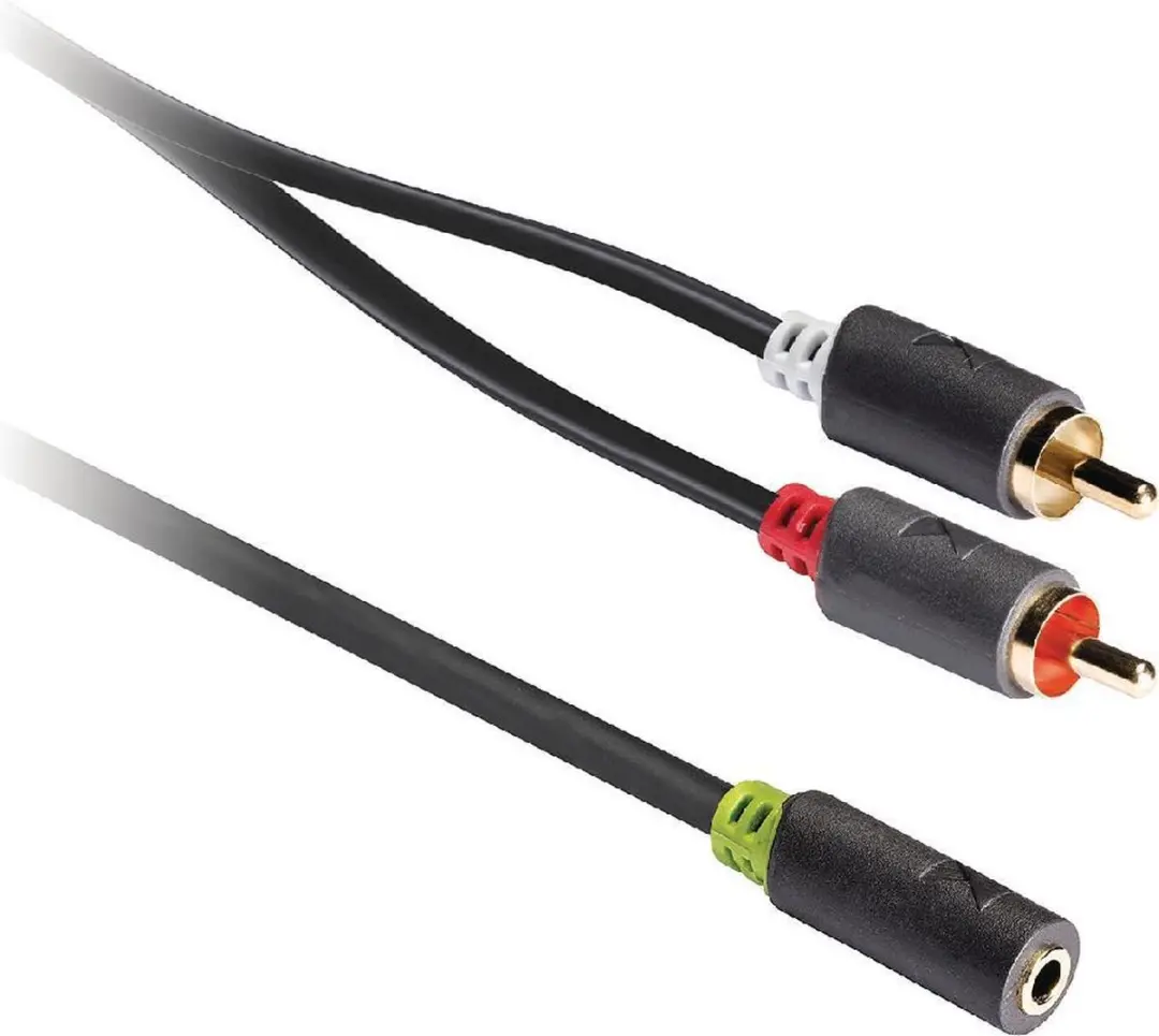 Konig Stereo Audiokabel RCA 3,5mm