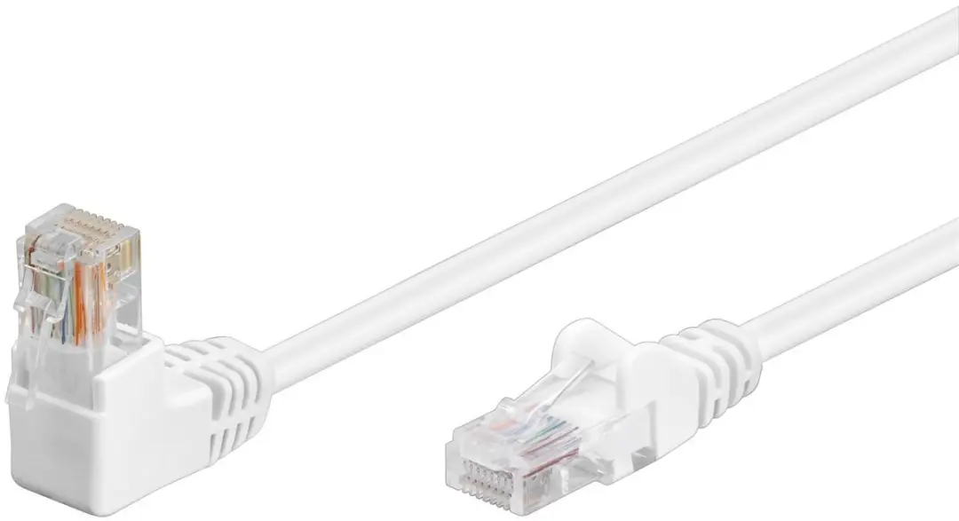 Goobay CAT5E Netwerkkabel RJ45 Wit 2m