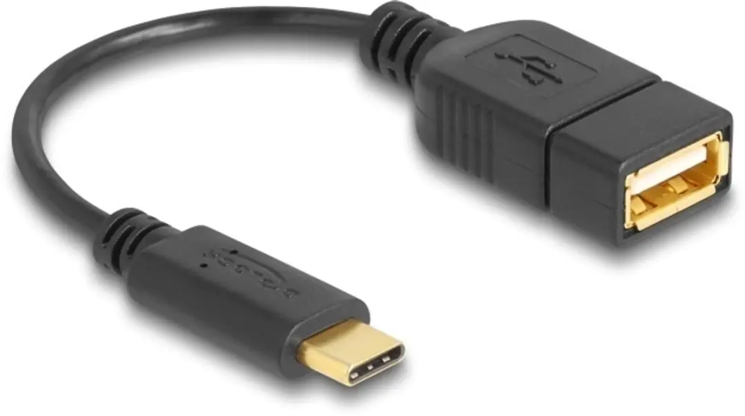 Delock USB-C naar USB 2.0 A Female Kabel