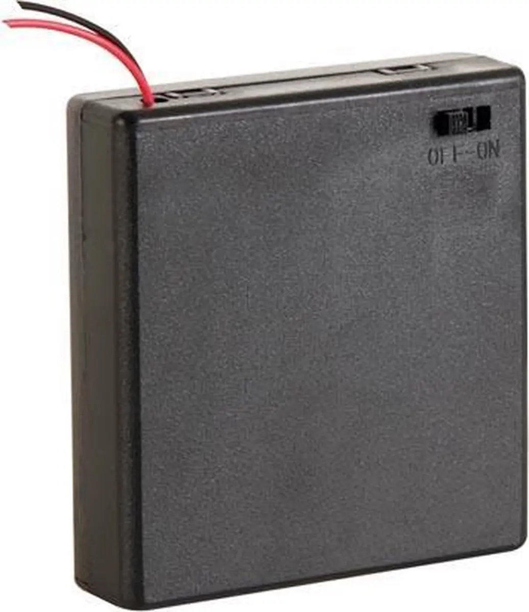 Velleman BH341BSAA Batterijhouder 4x AA