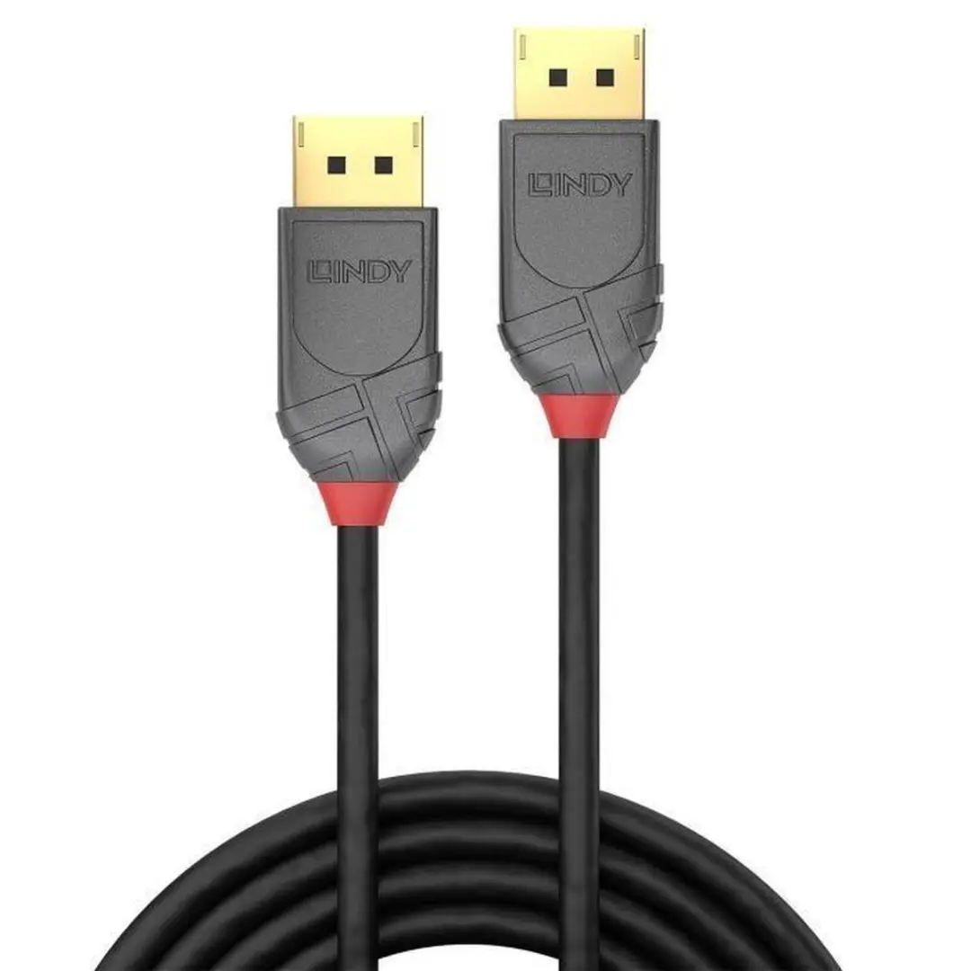Lindy Anthra Line DisplayPort Kabel 1.4 - 3m - Zwart
