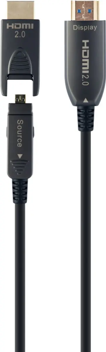 Gembird HDMI Kabel CCBP-HDMID-AOC-20M - 20m - Zwart