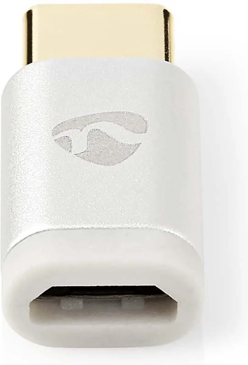 Nedis USB-C Adapter USB Micro-B Female - 480 Mbps - Zilver