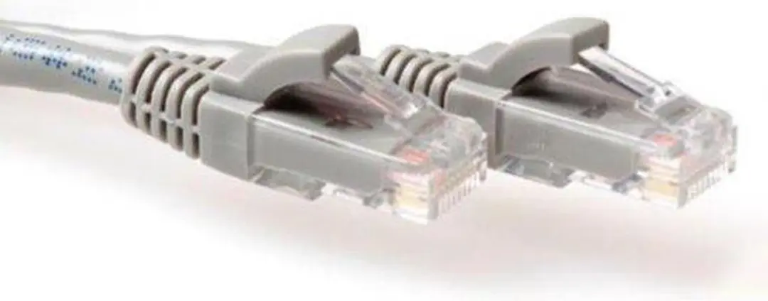 ACT Grijze LSZH U/UTP CAT6A Patchkabel 2m - IB1102