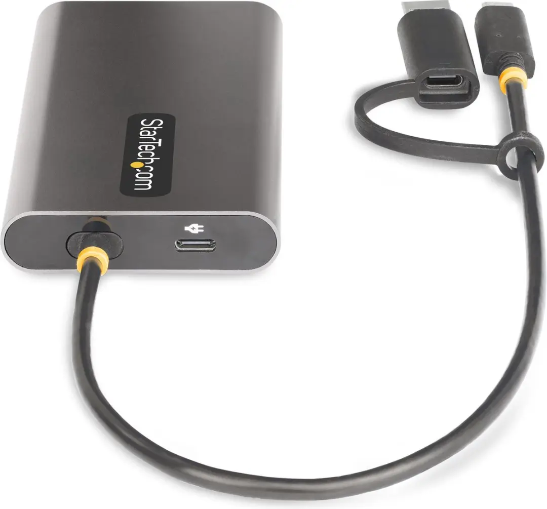 Startech 109B-USBC-HDMI USB-C naar Dual-HDMI Adapter 4K 60Hz - 100W Power Delivery - 30cm - afbeelding 6 van 6
