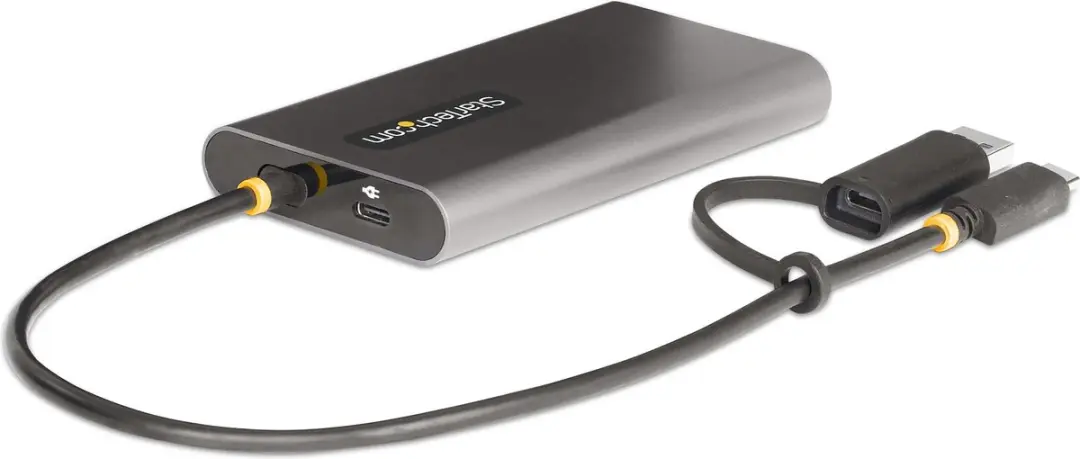Startech 109B-USBC-HDMI USB-C naar Dual-HDMI Adapter 4K 60Hz - 100W Power Delivery - 30cm