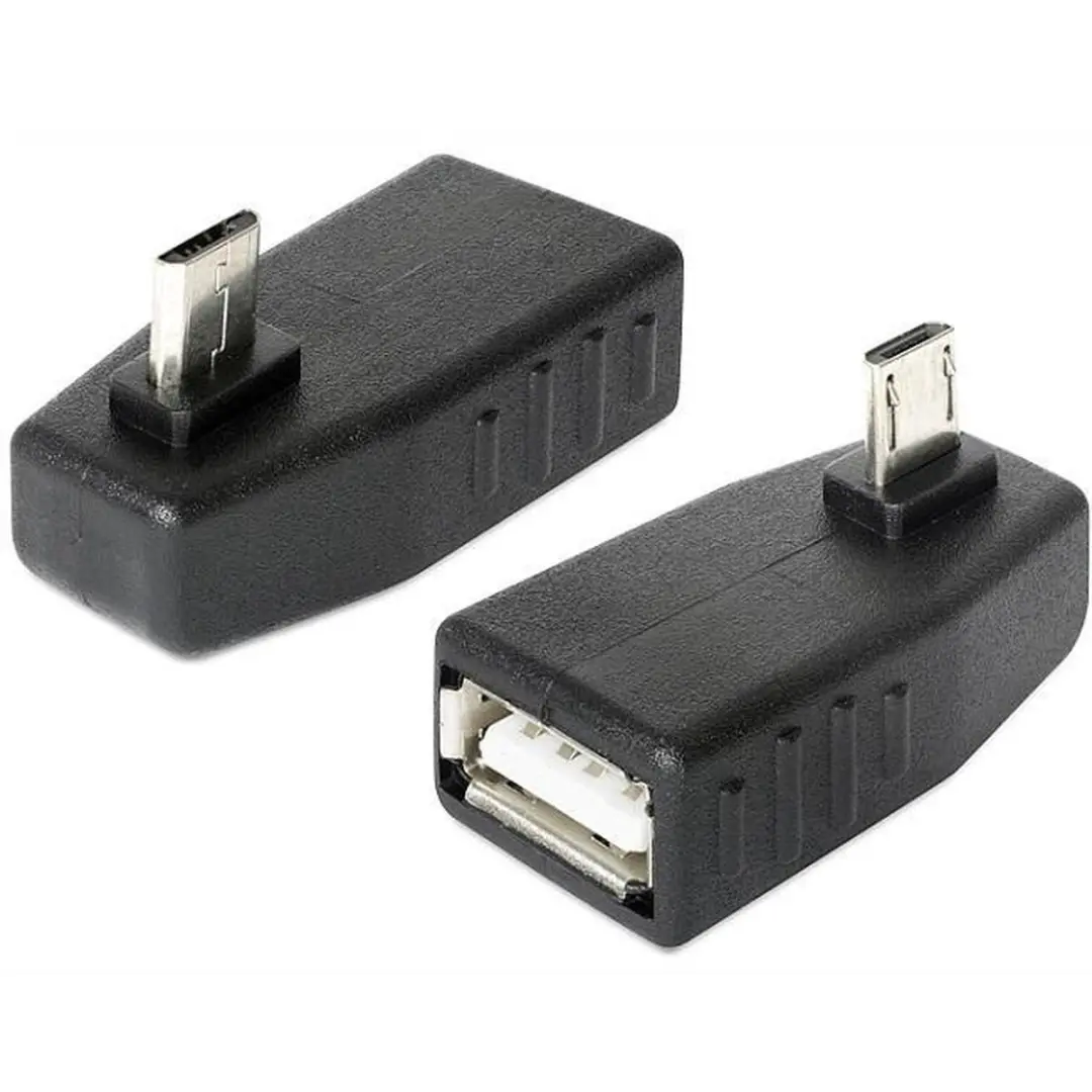 Delock USB micro-B naar USB 2.0-A OTG Adapter - Zwart