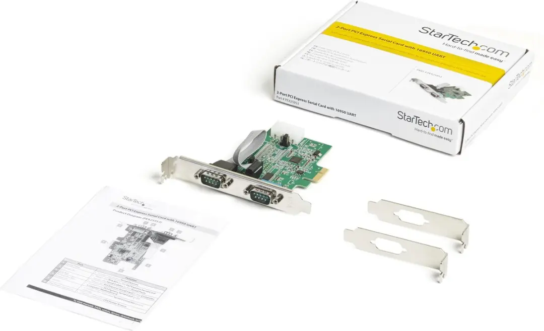 Startech PEX2S953 PCI-kaart - Meerkleurig