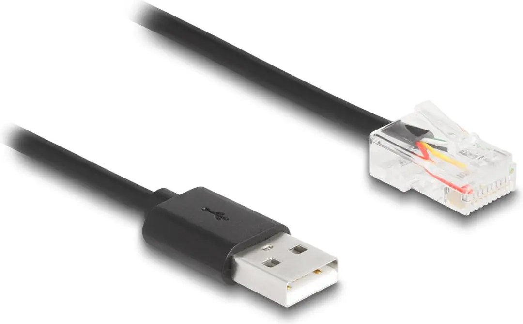 Delock USB 2.0 Type-A naar RJ50 Communicatiekabel 2m