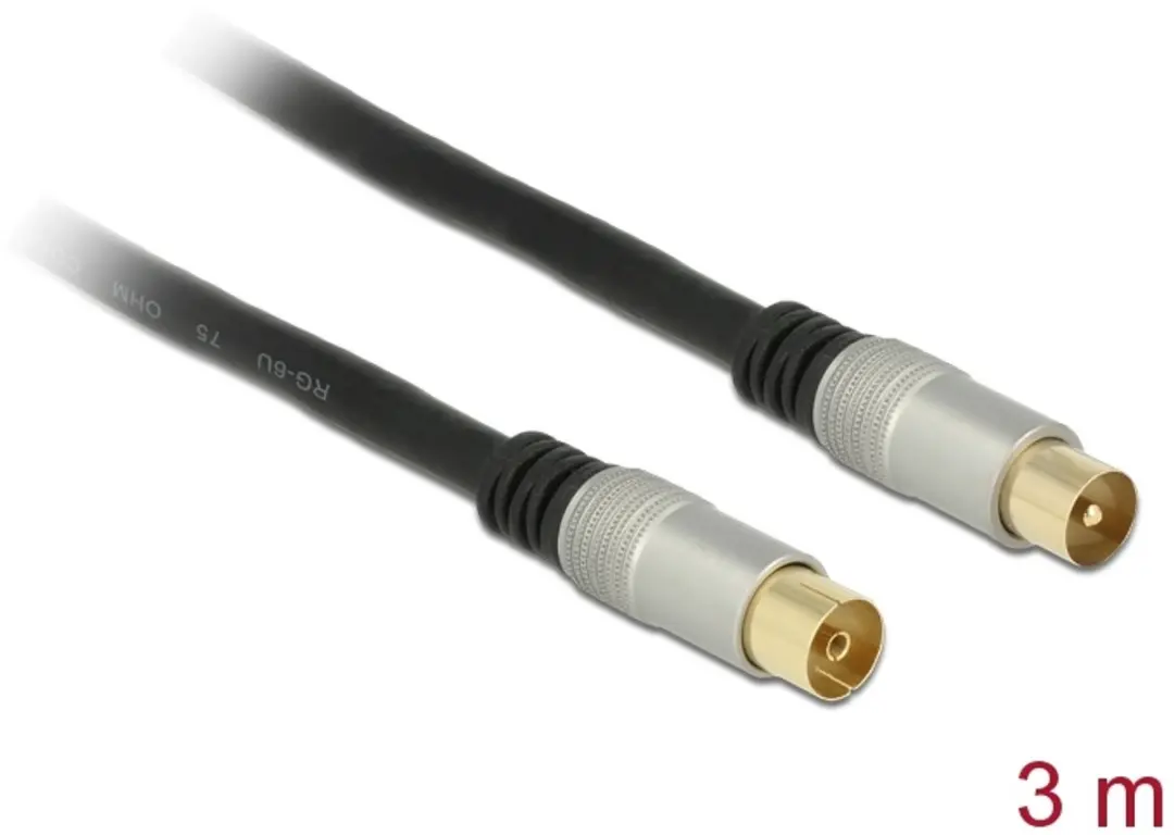 Delock Coax IEC Kabel