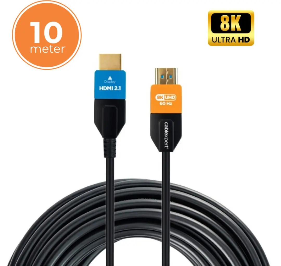 Gembird HDMI 2.1 Glasvezelkabel 10m
