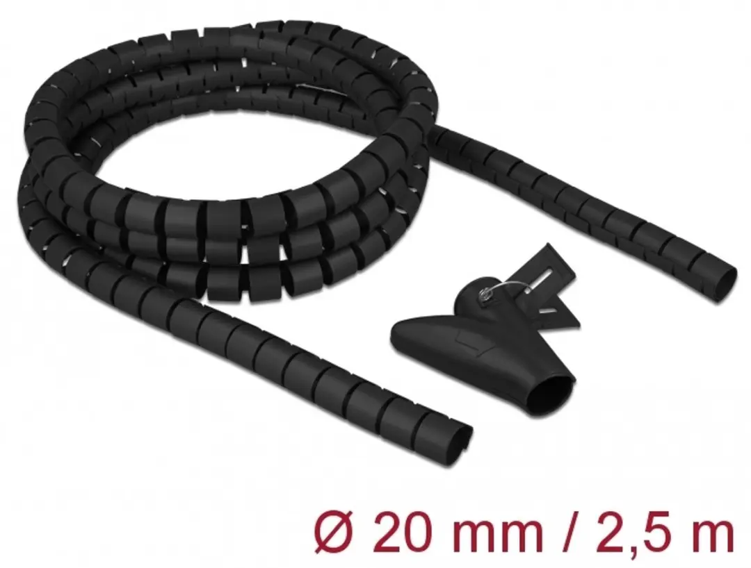 Delock Spiraalslang 2,5m x 20mm