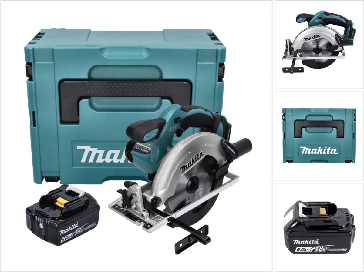 Makita DSS 611 G1J Accu-cirkelzaag 18V 165mm