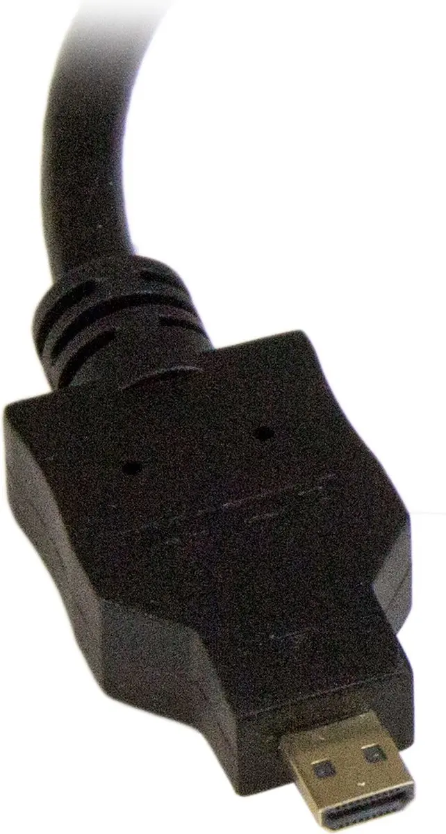 Startech HDMI naar DVI-D Kabel 20cm - Zwart
