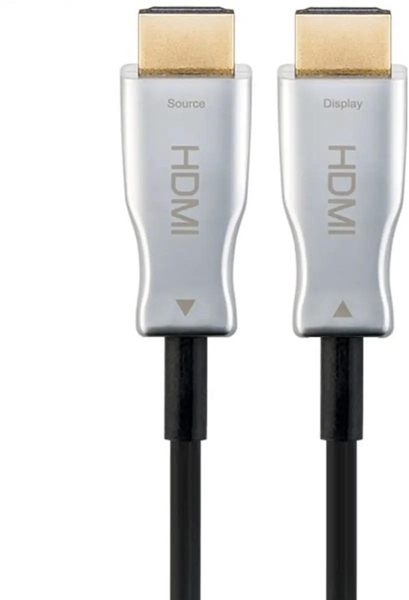 Value Ultra HDMI Actieve Optische 8K Kabel 50m - Zwart