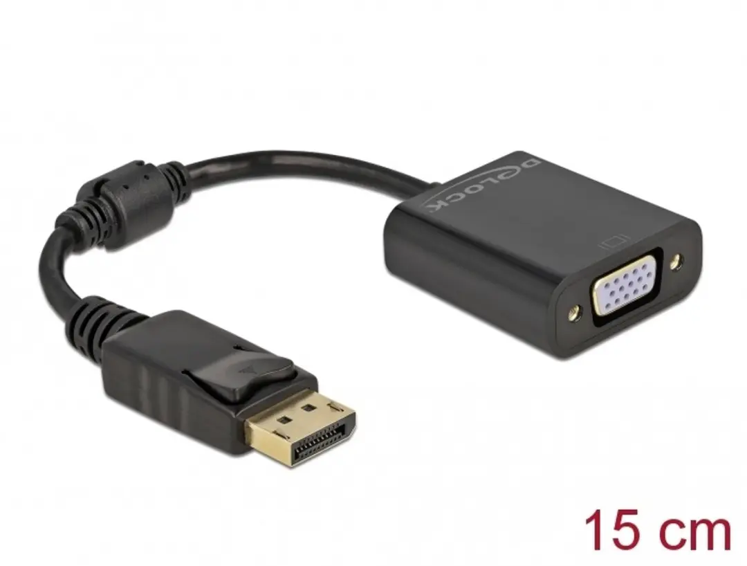 Delock DisplayPort 1.2 naar VGA Adapter