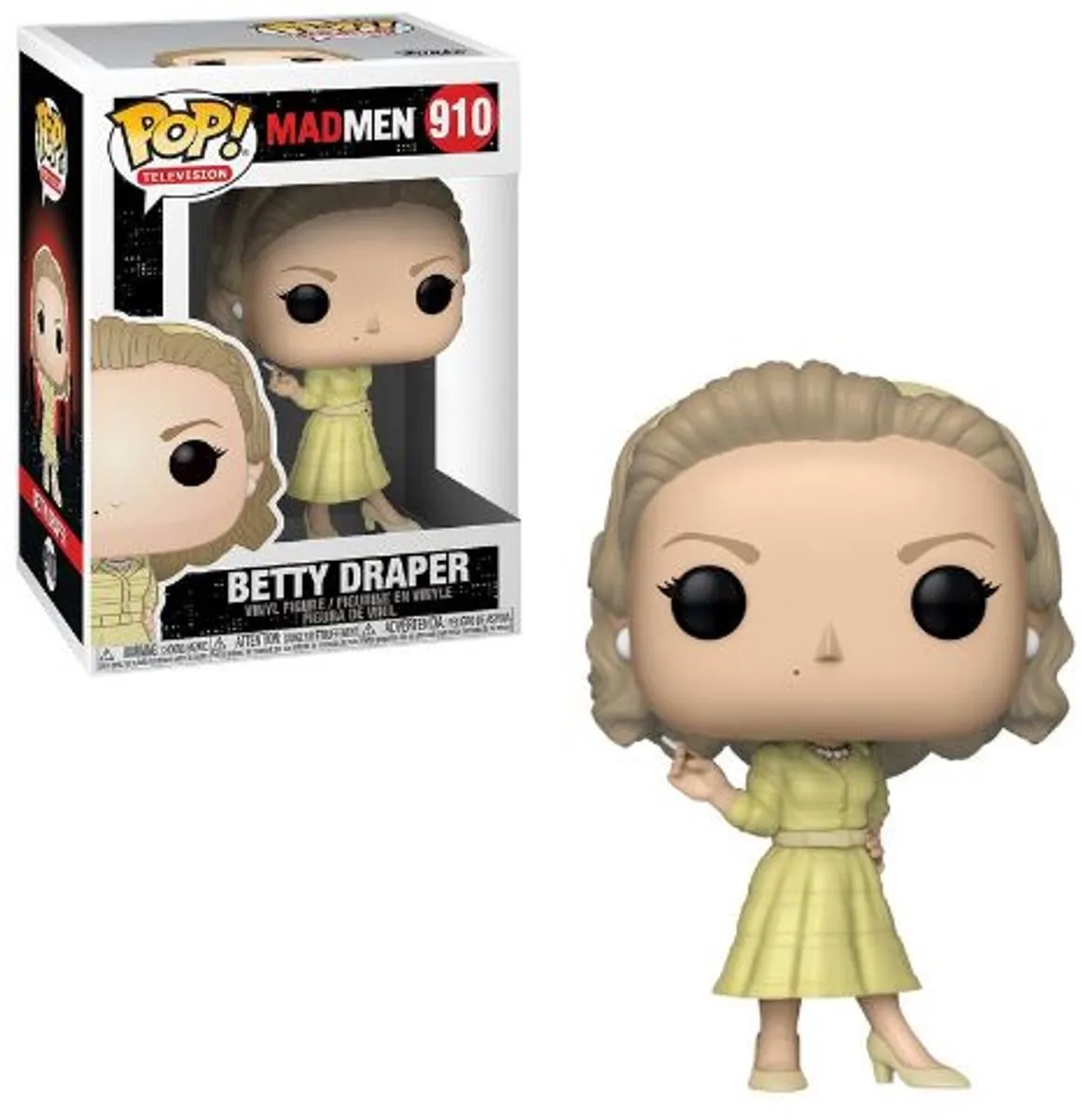 Funko Pop! Television Mad Men Betty Draper #910 - Geel