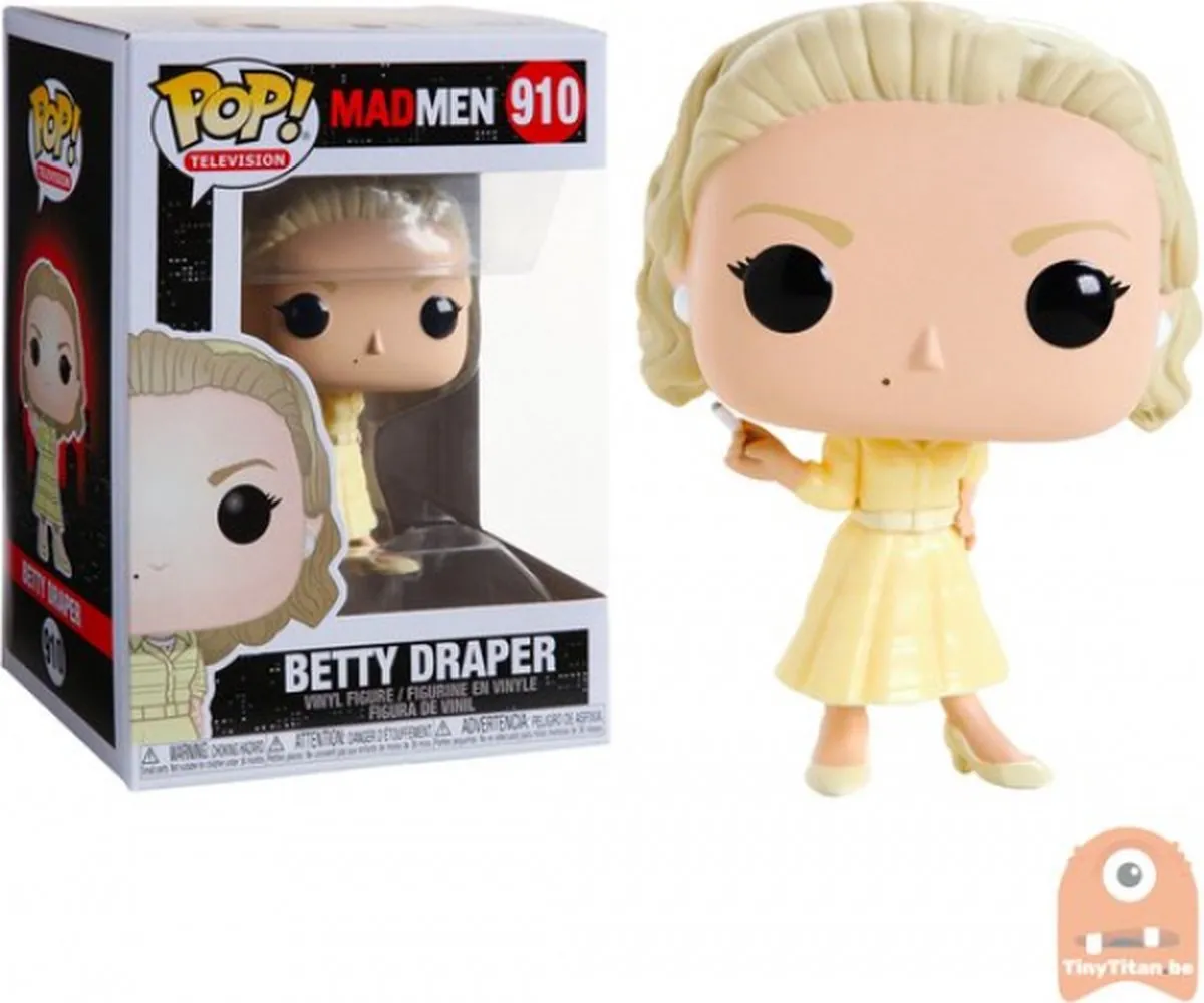 Funko Pop! Television Mad Men Betty Draper #910 - Geel