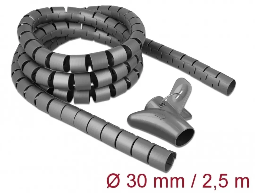 Delock Spiraalslang 2,5m x 30mm