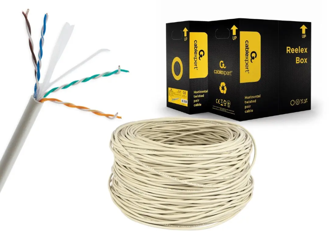 Gembird Cat6 Netwerkkabel UPC-6004SE-SO - Grijs