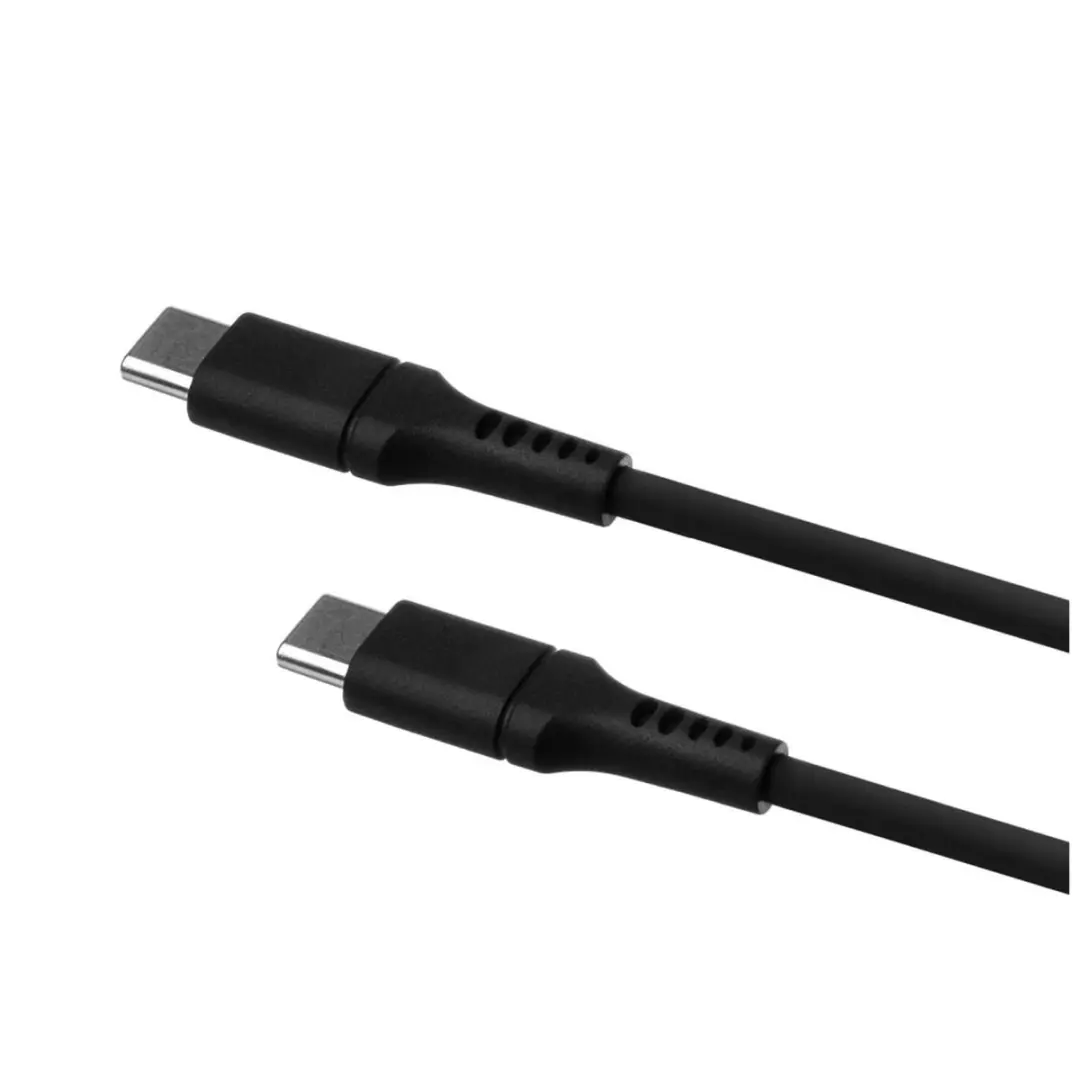 Fixed FIXDLS-CC12-BK USB-kabel 1,2m USB-C 4,8 Gbit/s - Zwart