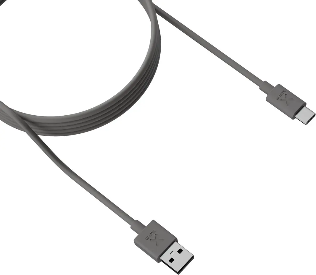 Xtorm USB-A naar USB-C Kabel 1m - Grijs