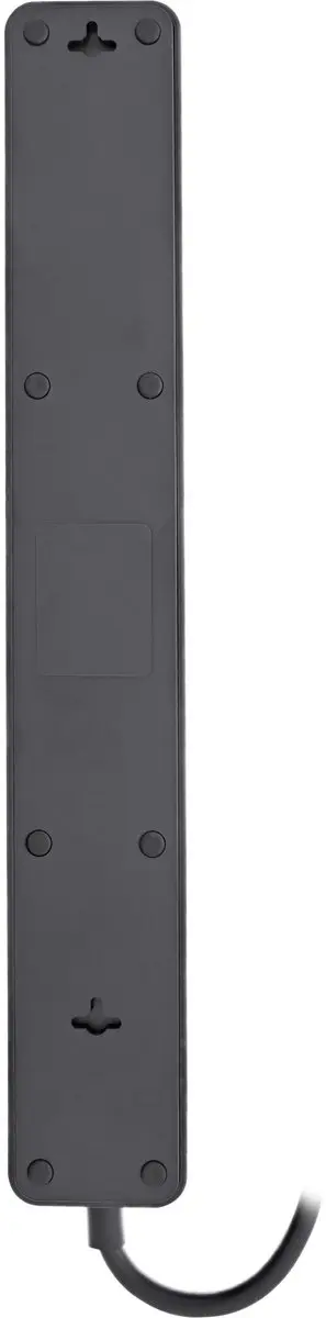 InLine Stekkerdoos 5x USB QC3.0 1,5m - Zwart