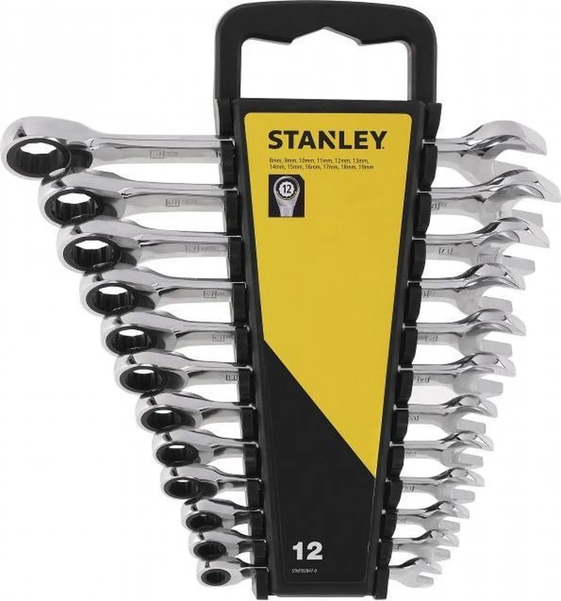 Stanley Ringsteeksleutelset 12-delig - 8-19mm - Metrisch