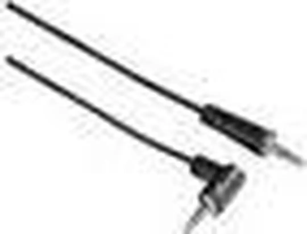 Hama Audiokabel 3,5mm Jack 90° - 0,5m - Zwart