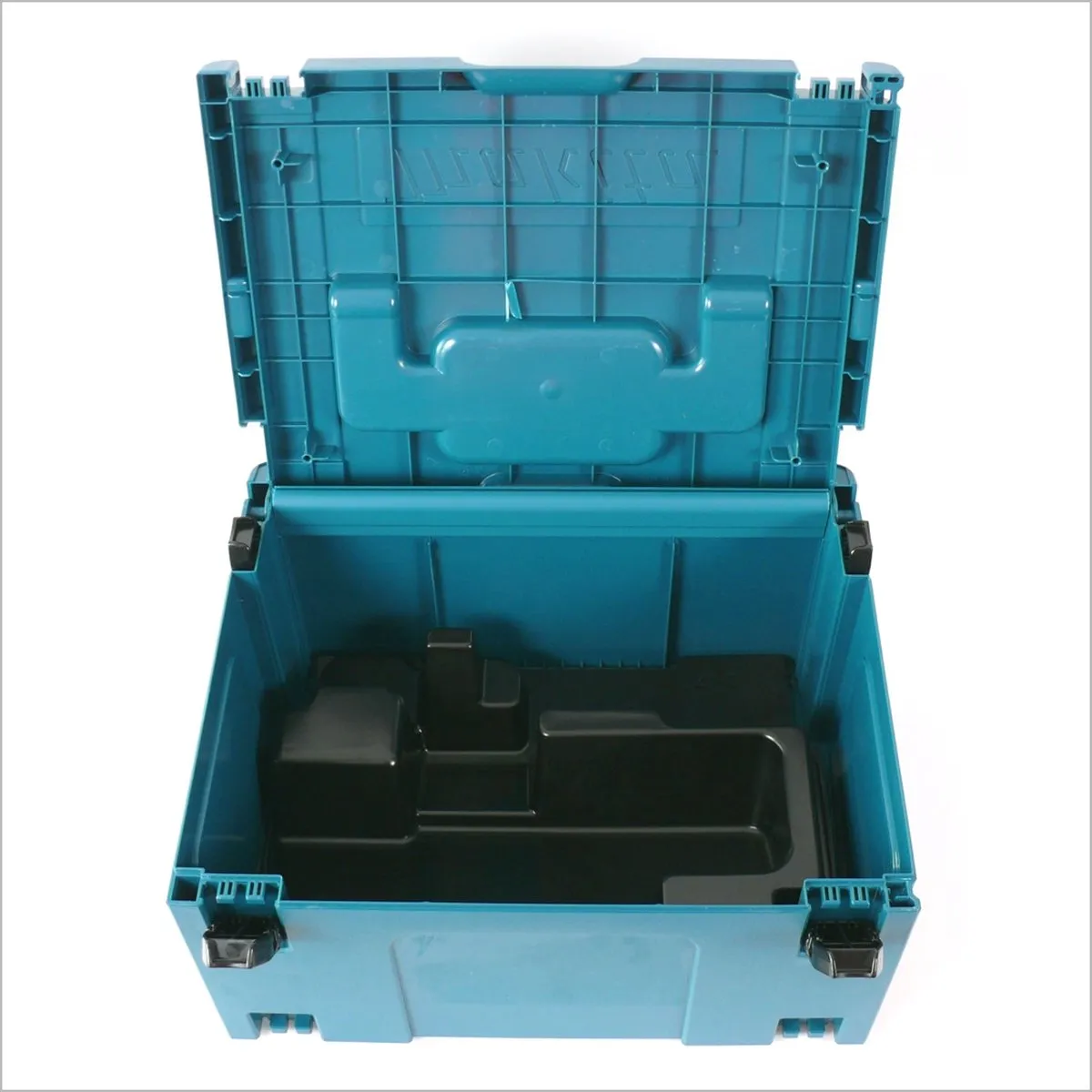 Makita MAKPAC 3 Systeemkoffer - BSS/DSS 610 Inzet - Turquoise - afbeelding 2 van 5