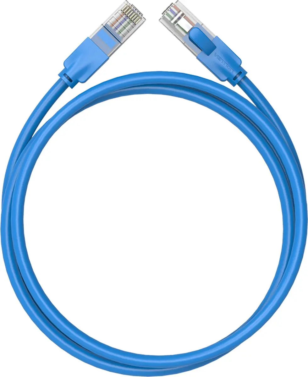 Vention IBELJ Cat6 U/UTP Netwerkkabel 5m - Blauw - afbeelding 6 van 6