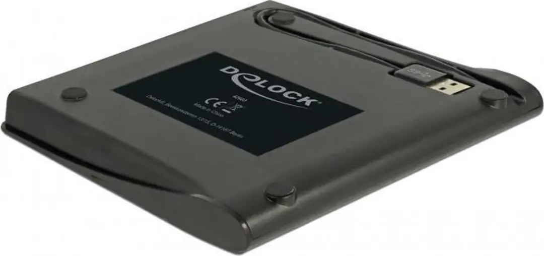 Delock 5,25" Ultra Slim SATA Behuizing USB 3.0 - Zwart