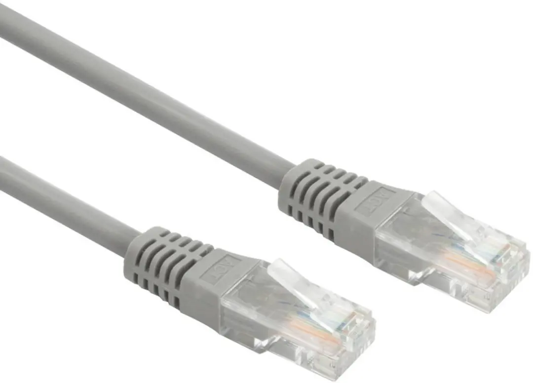 ACT Grijze LSZH U/UTP CAT5E Patchkabel 5m