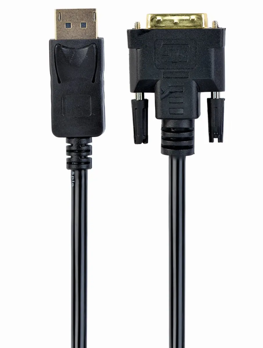 Gembird CC-DPM-DVIM-3M DisplayPort naar DVI-kabel 3m - Zwart