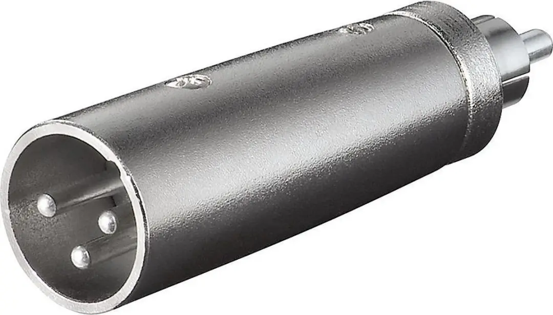 Goobay XLR Adapter Tulp Mono Mannelijk