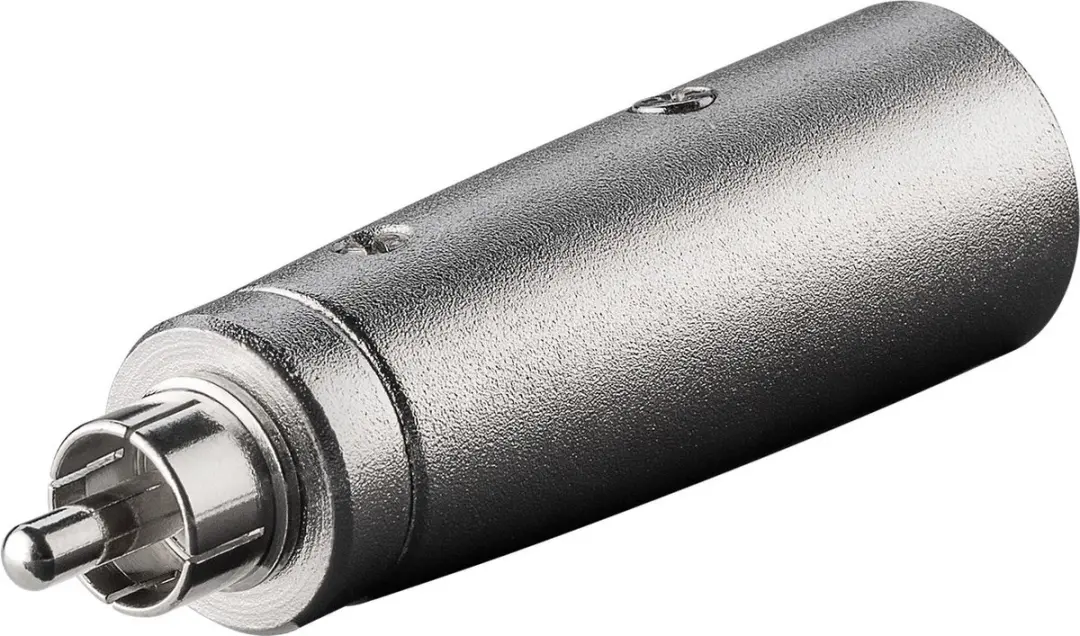 Goobay XLR Adapter Tulp Mono Mannelijk