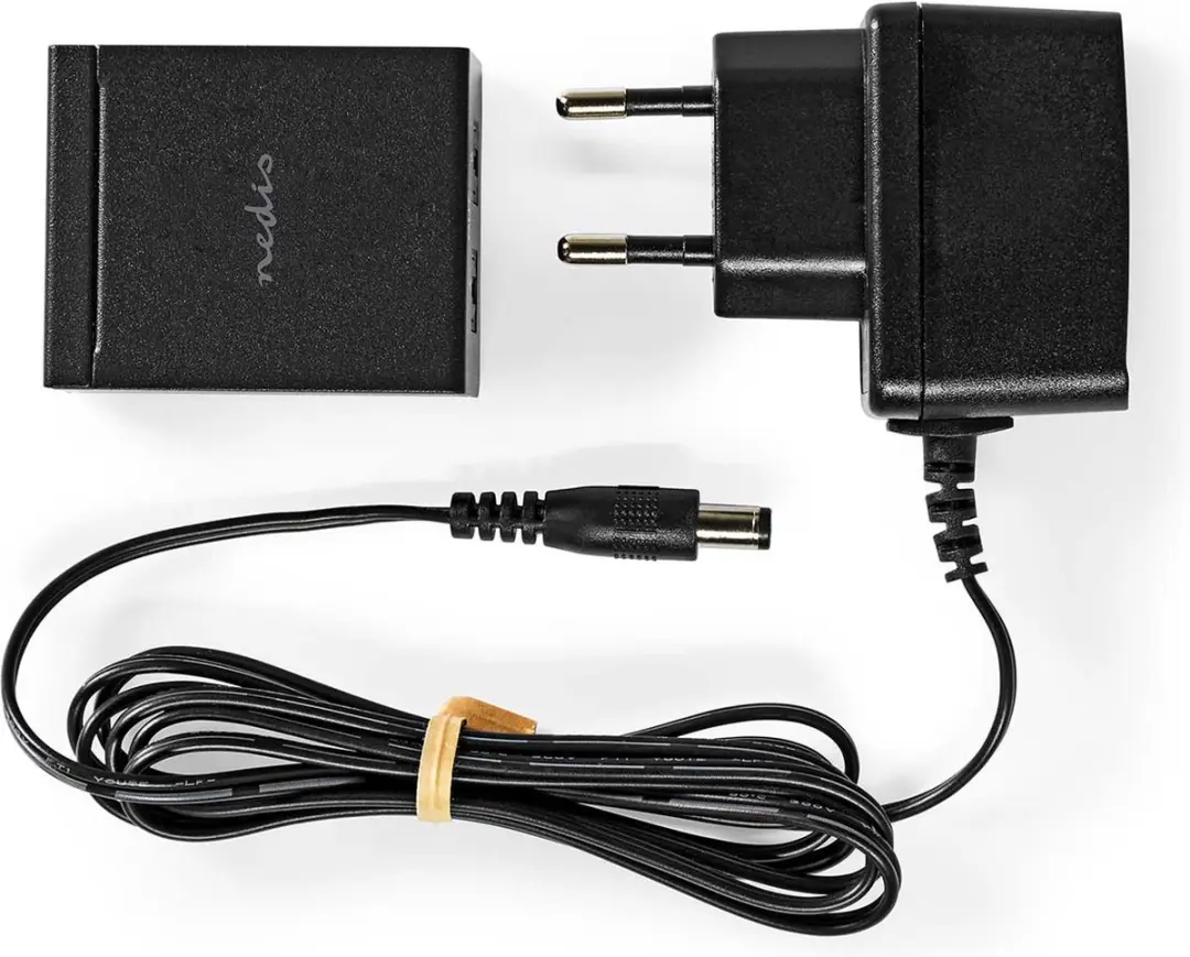 Nedis TosLink-Splitter ASPL2512BK - 2x TosLink - Zwart