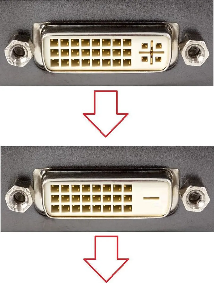 Delock DVI-D Dual Link Kabel - 1m - Haaks Verguld/Zwart