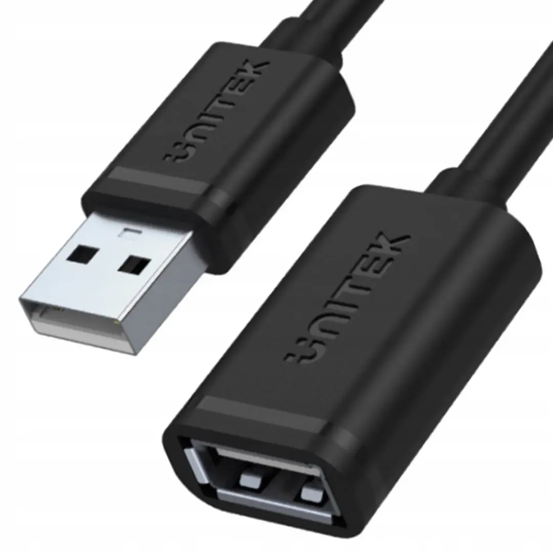 Unitek USB 3.0 Verlengkabel 1,5m - Zwart