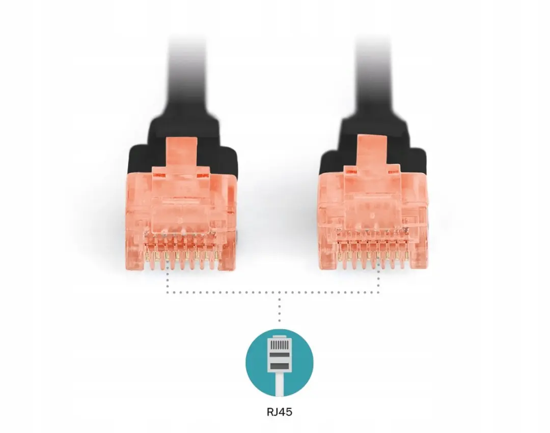 Digitus CAT 6 U-UTP Netwerkkabel 1m - Zwart