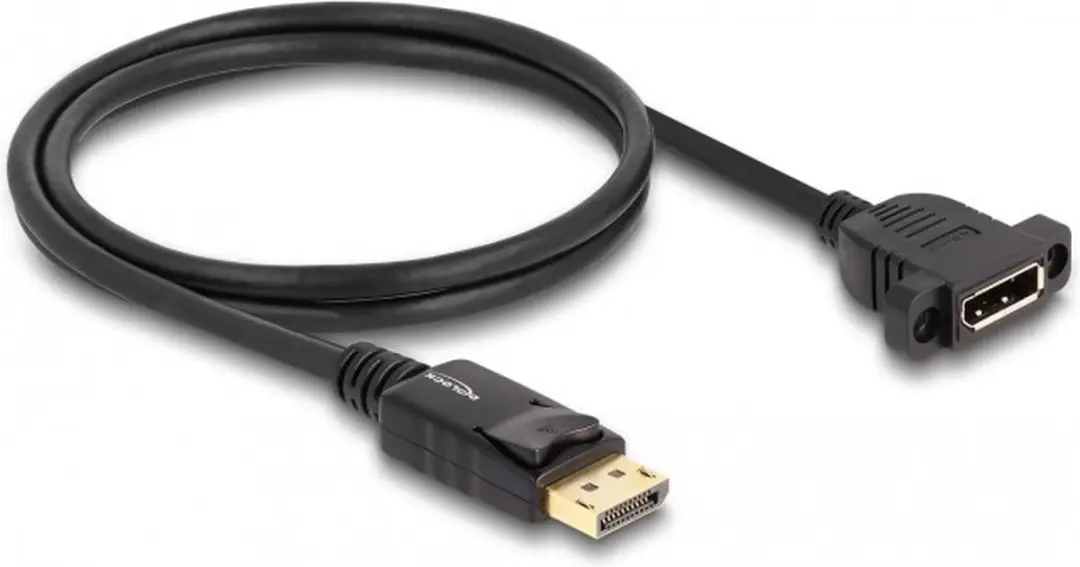 Delock DisplayPort 1.4 Kabel 8K 30Hz - 1m - Zwart