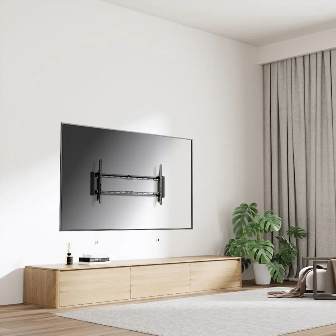 Value TV Muurbeugel 47mm - Kantelbaar - Zwart