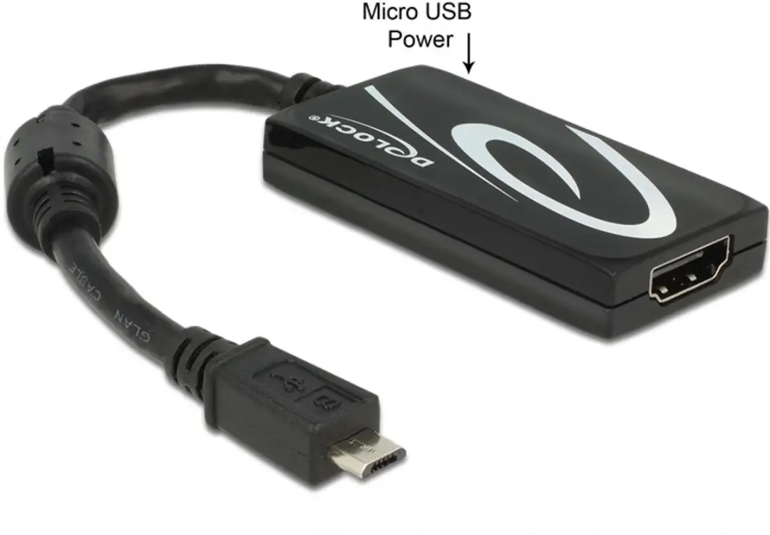 Delock USB Micro naar HDMI MHL 3.0 Adapter 4K 30Hz